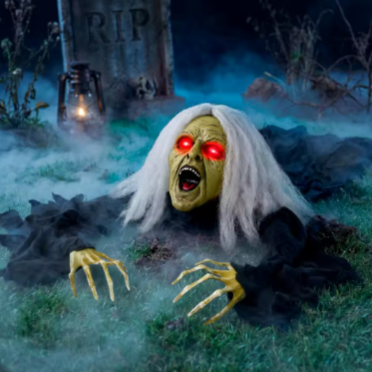 Halloween Witch Groundbreaker – Light Up & Scream