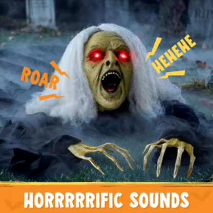 Halloween Witch Groundbreaker – Light Up & Scream
