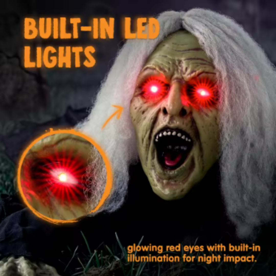 Halloween Witch Groundbreaker – Light Up & Scream